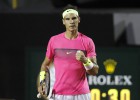 Rafa Nadal mostró dos caras en su regreso a la tierra