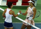 Muguruza enseña su ambición y remonta a Carla Suárez