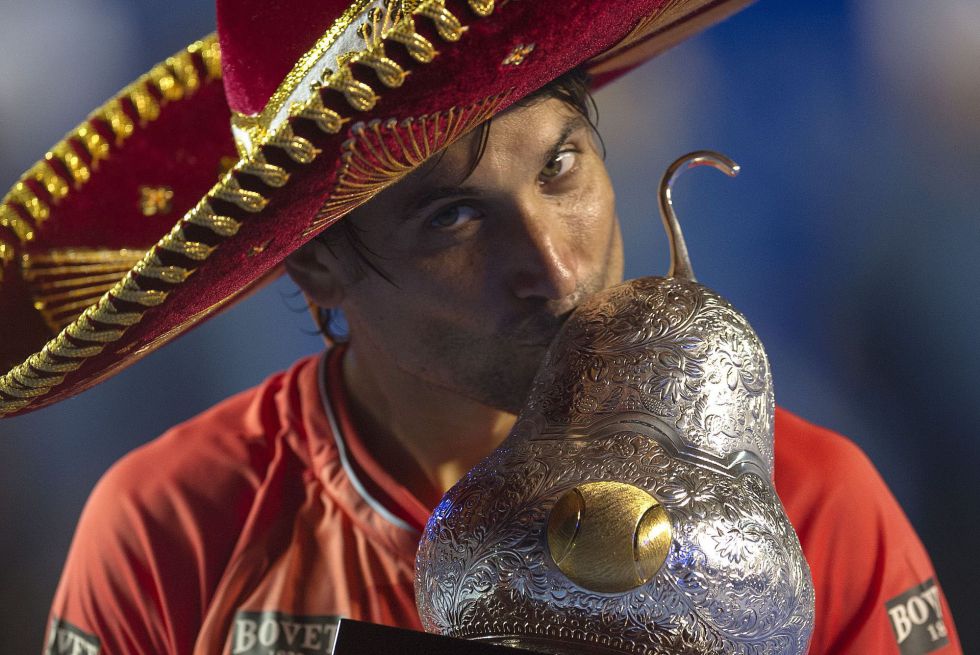 David Ferrer, cuarto título en Acapulco y tercero en 2015 - AS.com