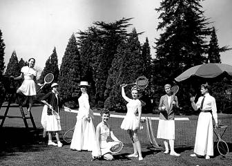 La evolución de la vestimenta femenina en Wimbledon