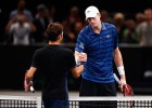 Isner tumba a Federer con 27 aces y se medirá a Ferrer