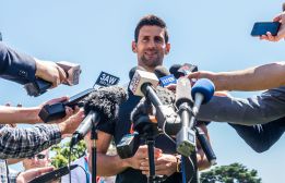 Novak Djokovic, ante los medios australianos. habla sobre Nadal