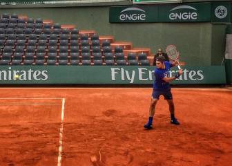 Federer se prueba... y peligra su 66º Grand Slam seguido