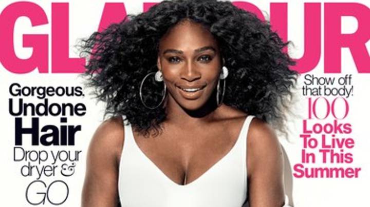Serena Williams, portada en julio de la revista Glamour
