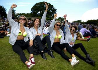 Tennis ball bras! The very best images from Wimbledon so far