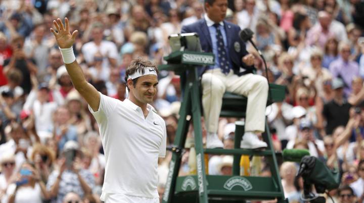 Federer hace historia: 306 victorias en Grand Slam