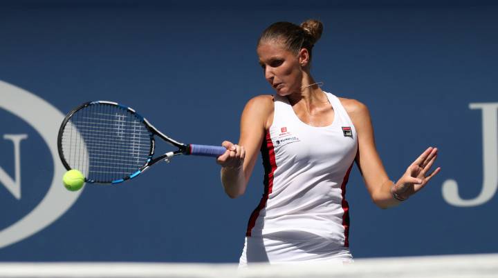 Pliskova alcanza su primera semifinal de un Grand Slam