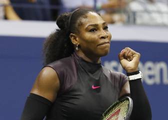 Williams bate con susto a Halep