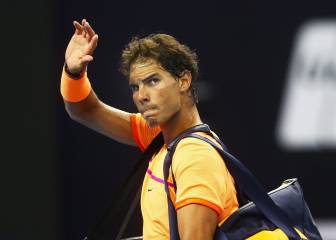 Un errático Nadal encalla frente a Dimitrov en cuartos