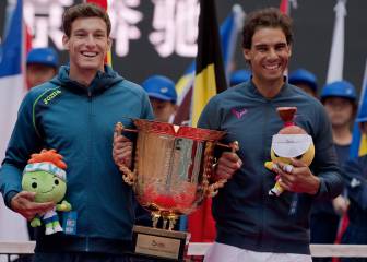 Nadal y Carreño ganan el Abierto de China en dobles