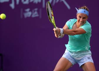 Kuznetsova, a una victoria de quitarle la plaza a Konta