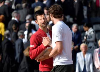 Novak Djokovic felicita a Andy Murray tras lograr el número 1