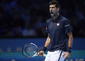 La furia de Djokovic sofoca la rebelión del novato Thiem