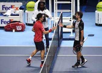 Nishikori, el japonés de Florida, gana y lucha por el podio