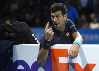 Djokovic arrasa al suplente Goffin y va invicto a semifinales