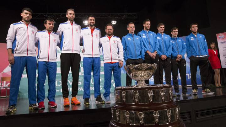 Cómo y dónde ver la final de la Copa Davis: Croacia - Argentina