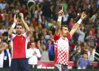 Croacia gana el dobles y acaricia su segunda Copa Davis