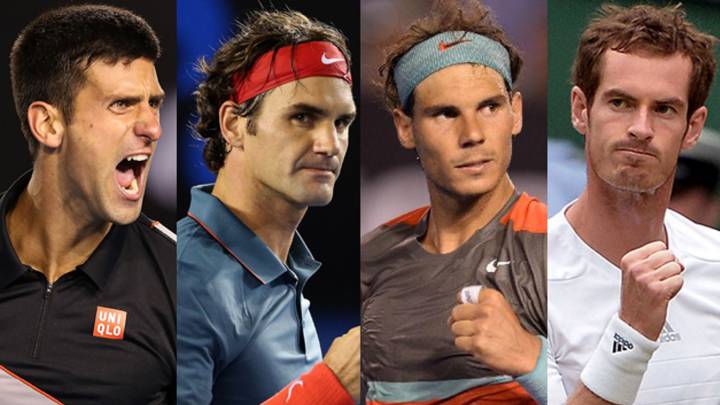 Dónde ver los debuts de Nadal, Murray, Federer y Djokovic