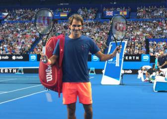 Locura por Federer: ¡6.000 personas! en su entrenamiento