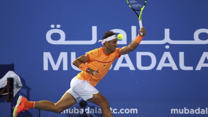Nadal vs Raonic; torneo Abu Dhabi: resumen del partido