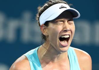 Muguruza gana un partido loco tras... ¡tres horas y 16 breaks!
