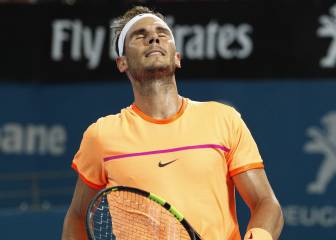 El cañonero Raonic frena a Rafa Nadal en Brisbane