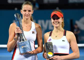 Pliskova vence a Cornet y se alza con el torneo de Brisbane