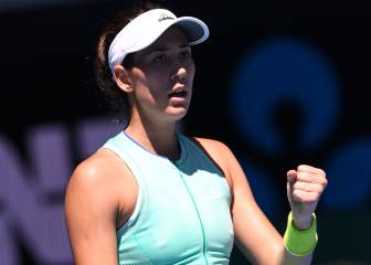 Muguruza supera el dolor y sobrevive ante Marina Erakovic