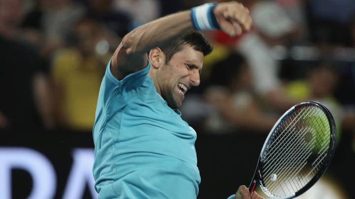 Djokovic tumba a un irregular Verdasco en Australia