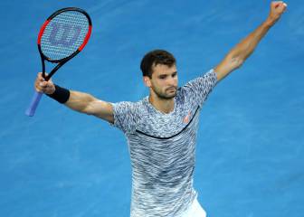 Dimitrov arrasa a Istomin y Goffin deja fuera a Thiem