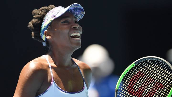 Venus Williams ya está en semifinales de Australia. 