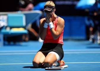 Lucic vence a Pliskova y está en semis de un grande tras 18 años