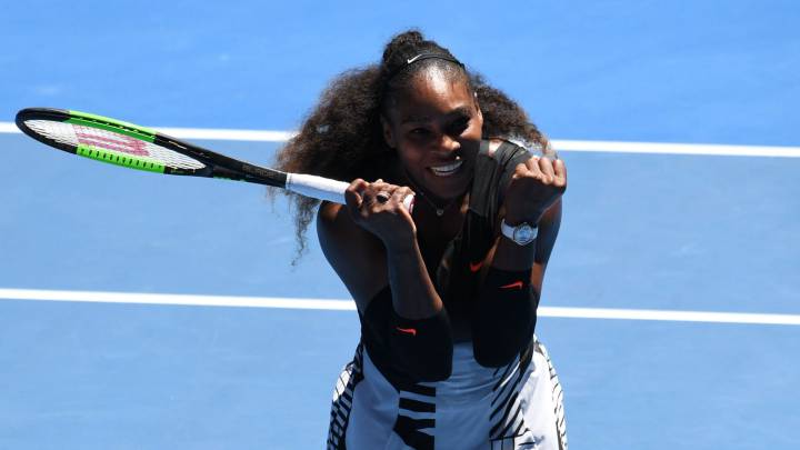 A dos pasos del Grand Slam 23: Serena llega a semifinales