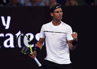 Nadal sees off Raonic to reach Australian Open last four