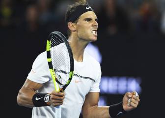 In Pictures: Nadal books final spot against Federer
