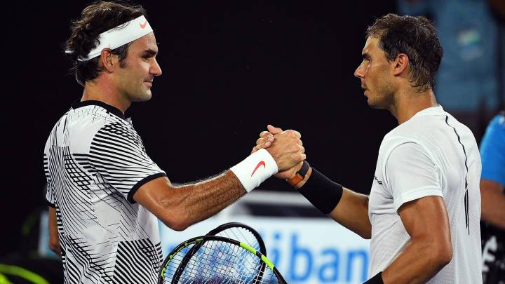 Nadal y Federer en la final del Abierto de Australia