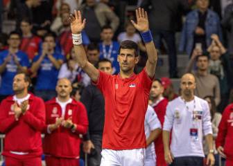 La Serbia de Djokovic ya espera a España o Croacia en cuartos