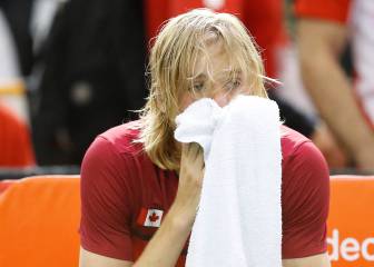Shapovalov, tras su pelotazo al juez: 