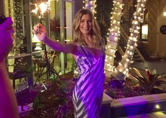 La apuesta que perdió Genie Bouchard en el Super Bowl