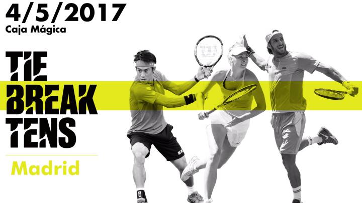 Sharapova, Feliciano y Nishikori, en el 'Tie Break Tens' de Madrid