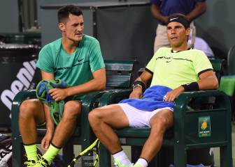 Nadal estuvo dos días enfermo: 