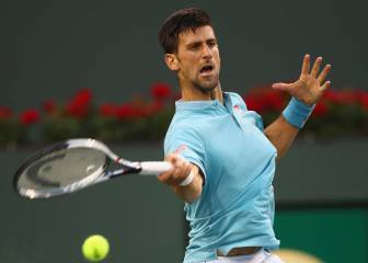 Djokovic y Federer debutan con buen pie en Indian Wells