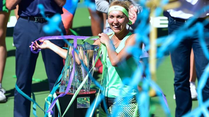 Vesnina conquista Indian Wells en una final maratoniana