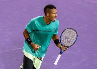 Kyrgios gana un trepidante partido ante Alexander Zverev