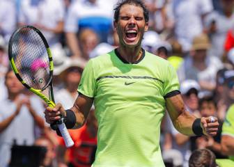 Nadal doma al viento y a Fognini y se mete en la final