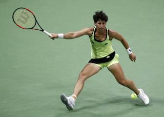 Carla Suárez, lesionada en el hombro, no estará ante Francia