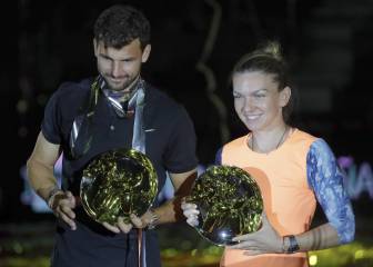 Dimitrov y Halep, ganadores contra la violencia de genero