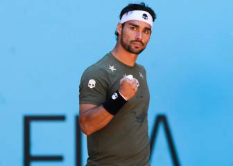 Fognini será el rival en segunda ronda de Nadal, que tiene otitis