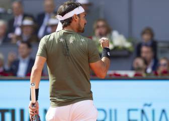 Fognini insulta al público de Madrid: 