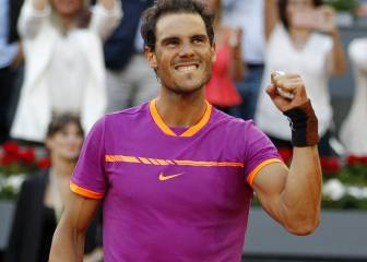 Nadal sigue escalando en el ranking ATP tras ganar en Madrid